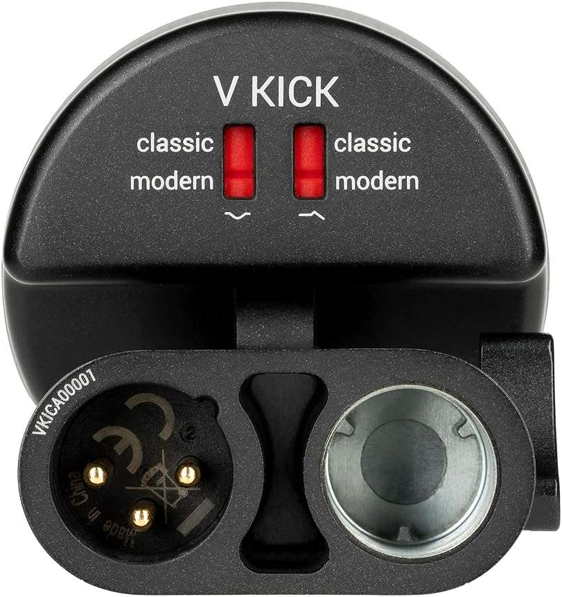 SE ELECTRONICS V Kick Drum Mic - Compact Dynamic Supercardioid Drum Microphone for Kicks with 4 Sound Settings & Adjustable Swivel Mount for Precise Positioning - Perfect for Studio & Live Use - Image 3