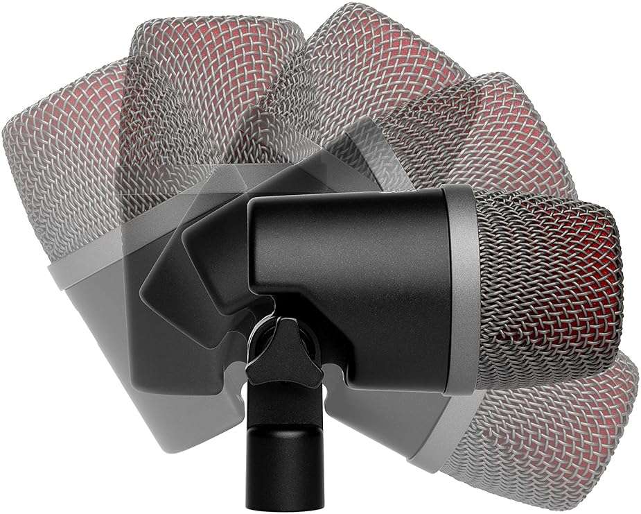 SE ELECTRONICS V Kick Drum Mic - Compact Dynamic Supercardioid Drum Microphone for Kicks with 4 Sound Settings & Adjustable Swivel Mount for Precise Positioning - Perfect for Studio & Live Use - Image 4