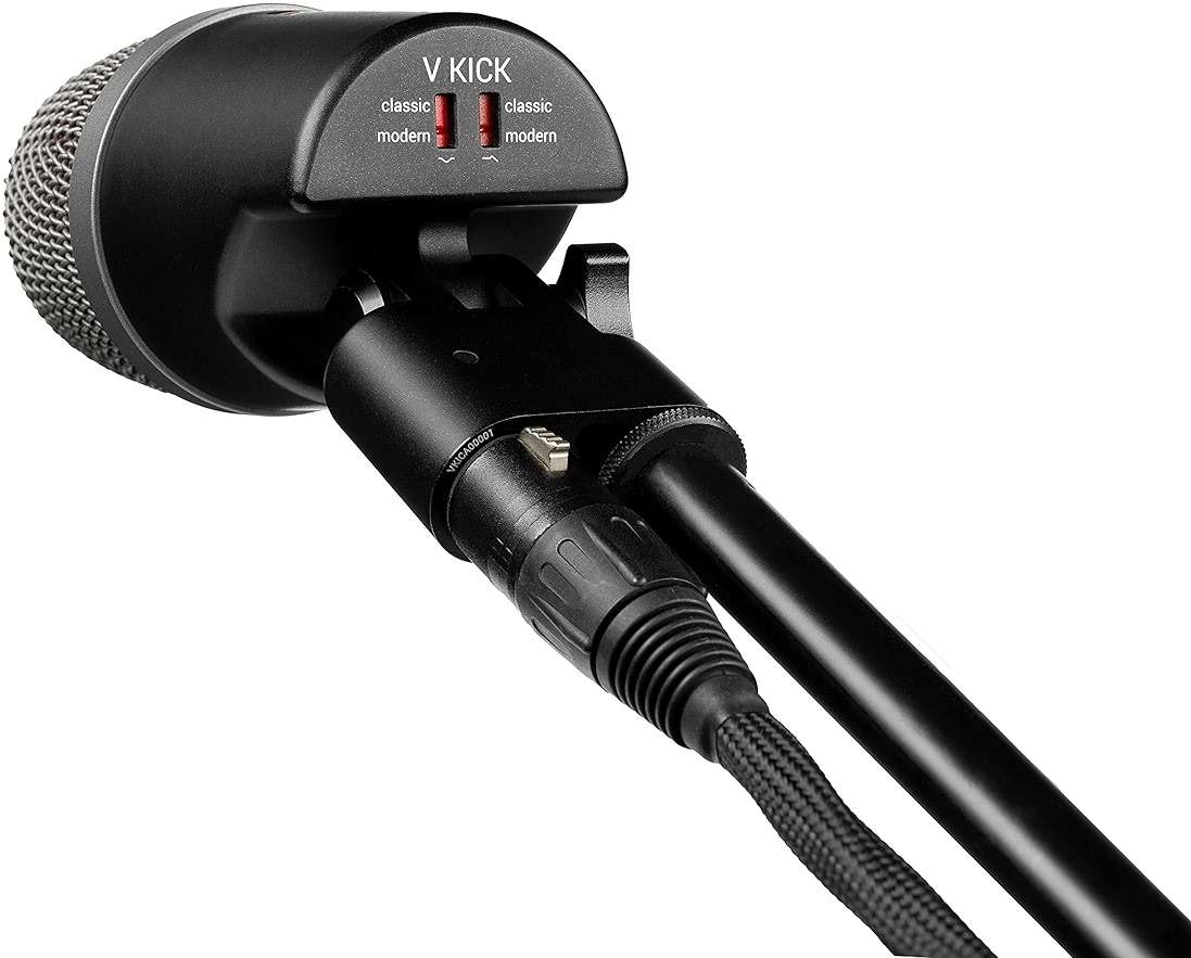 SE ELECTRONICS V Kick Drum Mic - Compact Dynamic Supercardioid Drum Microphone for Kicks with 4 Sound Settings & Adjustable Swivel Mount for Precise Positioning - Perfect for Studio & Live Use - Image 5