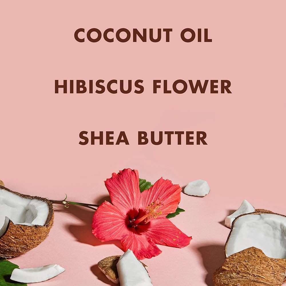 SheaMoisture 2-in-1 Shampoo and Conditioner for Kids Coconut and Hibiscus Coconut Oil for Hair and Dry Curls 8 oz - Image 4