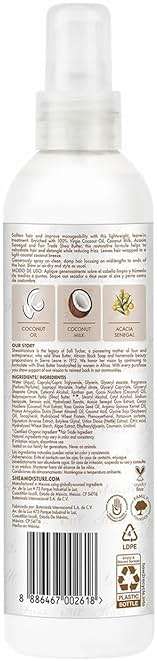 Shea Moisture 100% Virgin Coconut Oil Leave-in Treatment, 8 Ounce - Image 3
