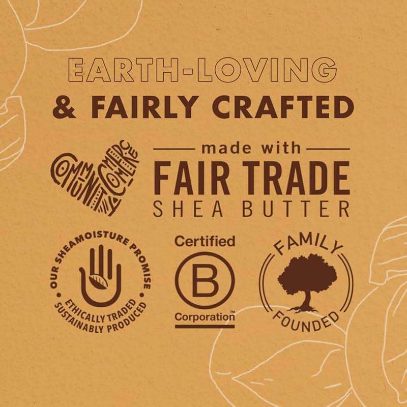 SheaMoisture Raw Shea Butter Deep Moisturizing Detangler for Dry, Damaged Hair, Hair Styling Product Formulated with Sea Kelp and Argan Oil 8 oz - Image 6