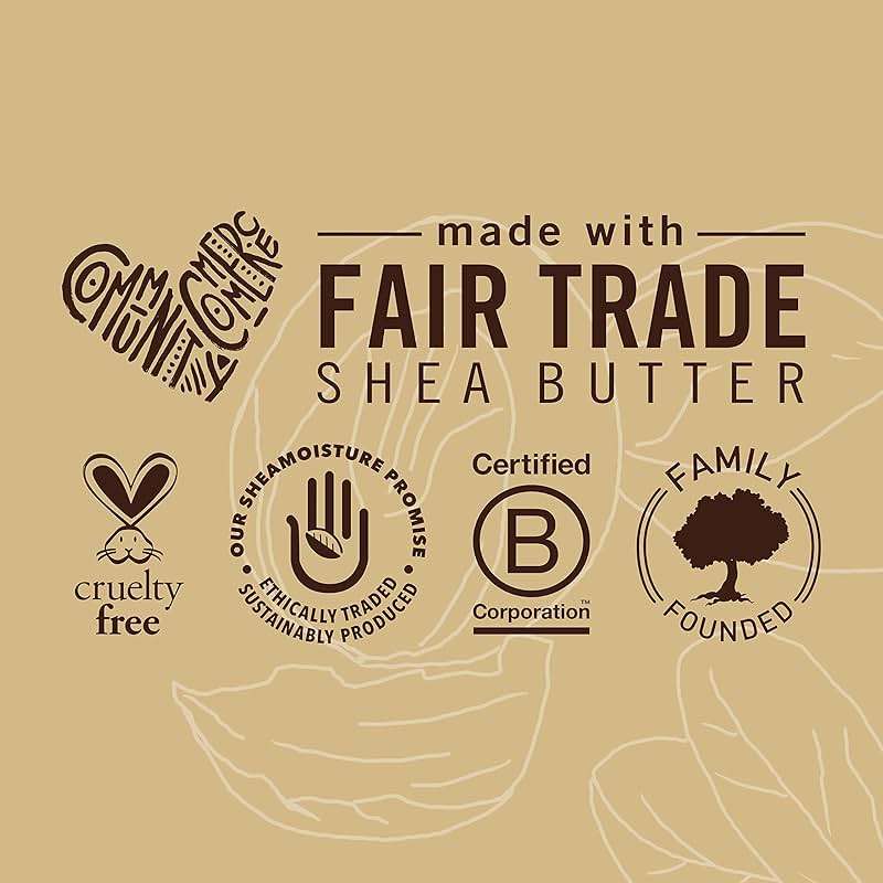 SheaMoisture Raw Shea Butter Deep Moisturizing Detangler for Dry, Damaged Hair, Hair Styling Product Formulated with Sea Kelp and Argan Oil 8 oz - Image 9