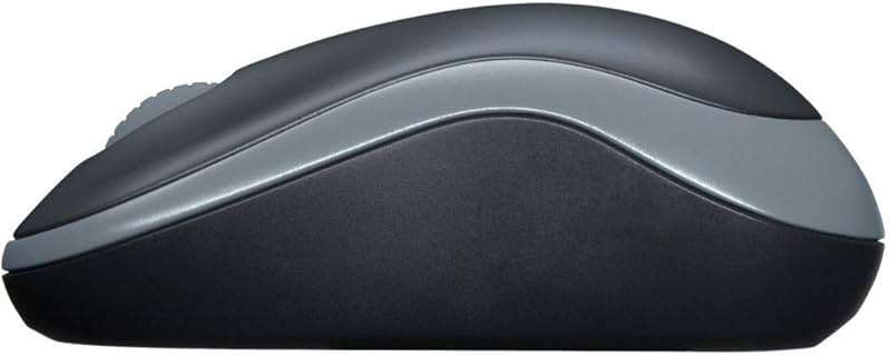 Wireless Mouse - Logitech M185 Wireless Mouse,Black Red - Image 3