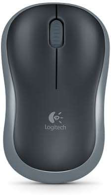 Wireless Mouse - Logitech M185 Wireless Mouse,Black Red - Image 5
