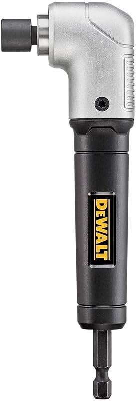 DEWALT Impact Ready 1.5 in Right Angle Drill Attachment, Magnetic Compact Ergonomic 90 Degree Drill Adapter (DWARA120) - Image 8