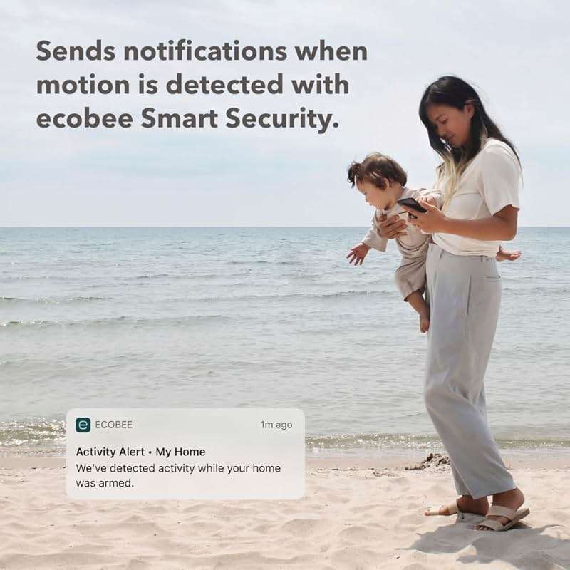 ecobee Smart Sensor 2 Pack - Comfort, Security, Energy Savings, Temperature and Occupancy Detection - Compatible with ecobee Thermostats for Home - Image 4