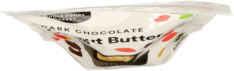 365 by Whole Foods Market, Mini Dark Chocolate Peanut Butter Cups, 4.7 Ounce - Image 4