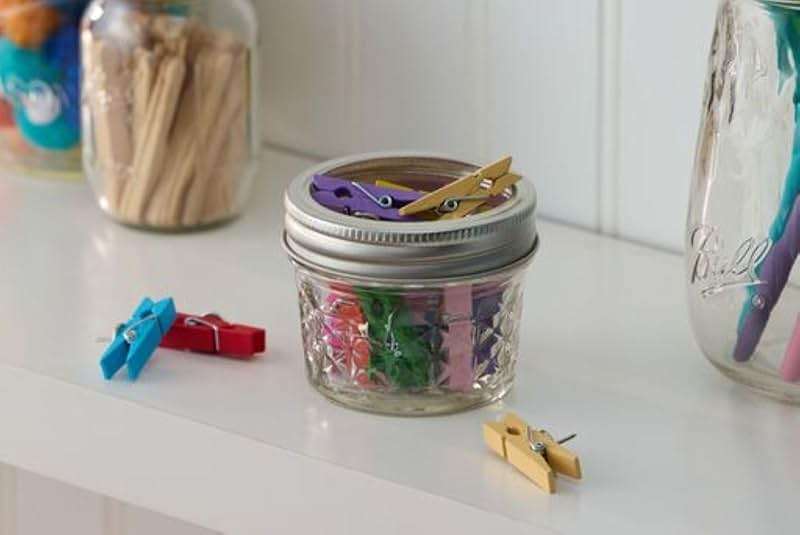 Ball Wide Mouth Quilted Crystal Jelly Jars with Lids and Bands, Used for Canning, Pickling, Juice, Jam, Jelly, Quarter Pint Size (4 Ounce (Pack of 6)) - Image 7