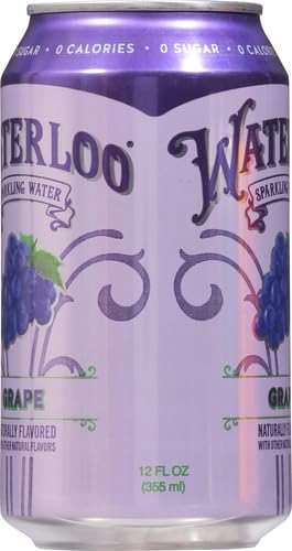 Waterloo Sparkling Water Waterloo Grape Sparkling Water, 12 Fl Oz - Image 10
