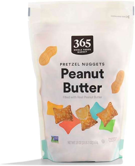 365 by Whole Foods Market, Peanut Butter Pretzel Nuggets, 18 Ounce - Image 1