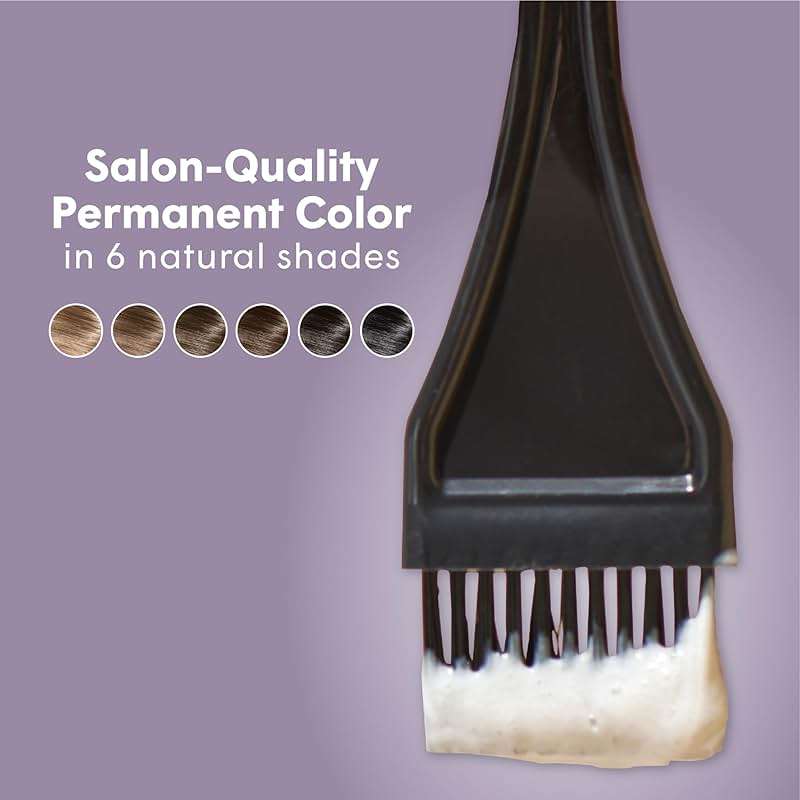 dpHUE Root Touch-Up Kit, Medium Brown - Permanent Hair Color for Gray Coverage - Includes Two Applications - Paraben, SLS & SLES Sulfate Free - Leaping Bunny Certified - Image 8