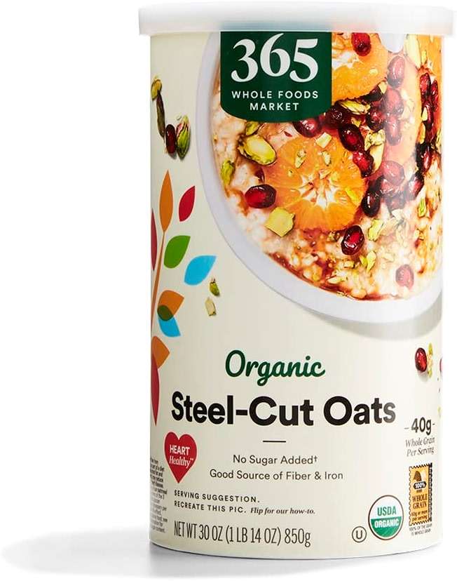 365 by Whole Foods Market, Organic Steel Cut Oats, 30 Ounce - Image 1