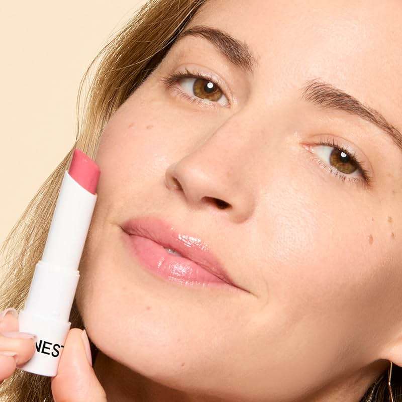 Honest Beauty Moisturizing Vegan Tinted Lip Balm, Antioxidant-rich, Acai Extracts, Avocado Oil, Paraben-Free, Cruelty Summer, Melon - Image 9