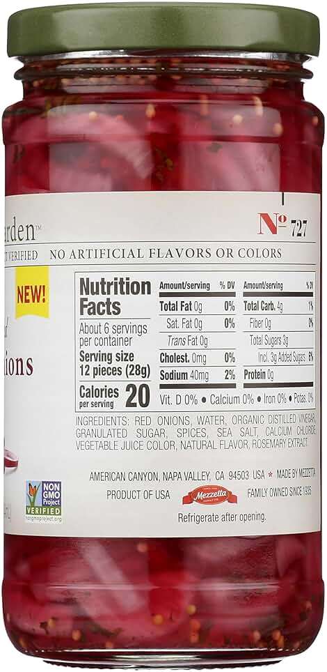 Jeff'S Garden, Onions Red Pickled, 12 Fl Oz - Image 2