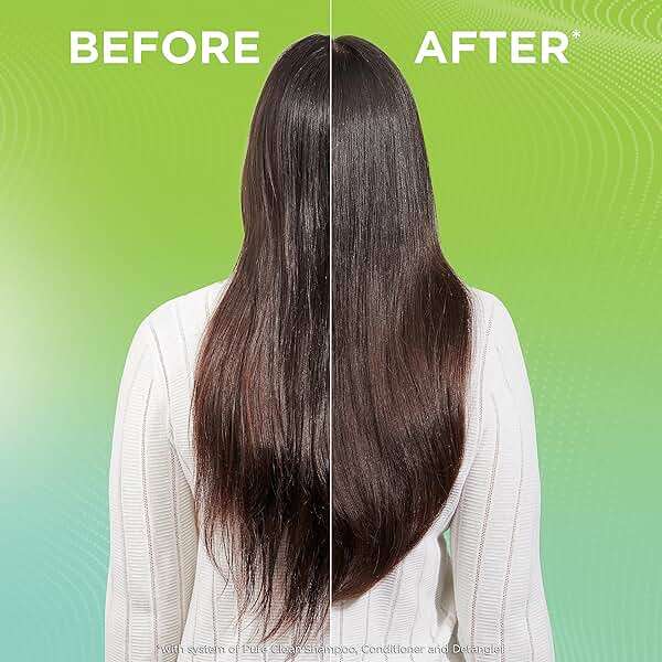 Garnier Fructis Pure Clean Detangler + Air Dry Spray, 5.0 Fl Oz, 2 Count (Packaging May Vary) - Image 3