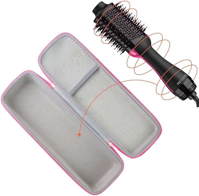 Aenllosi Hard Travel Case Replacement for Revlon One-Step Hair Dryer & Volumizer& Styler,Gray(only case) - Image 3