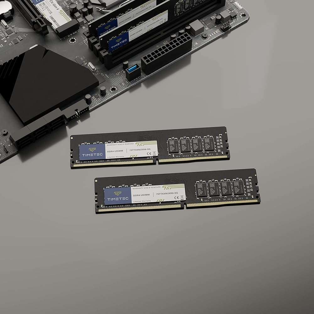 Timetec 32GB KIT (2x16GB) DDR4 2666MHz (PC4-2666V) PC4-21300 UDIMM Desktop RAM – 288-Pin 1.2V CL19 Non-ECC Unbuffered DIMM Memory Module Upgrade - Image 9