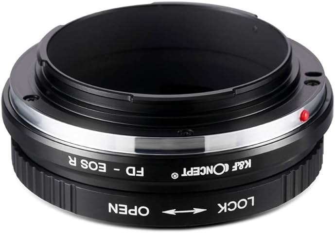 K&F Concept Lens Mount Adapter for Canon FD FL Lens to Canon EOS R Camera Body - Image 2