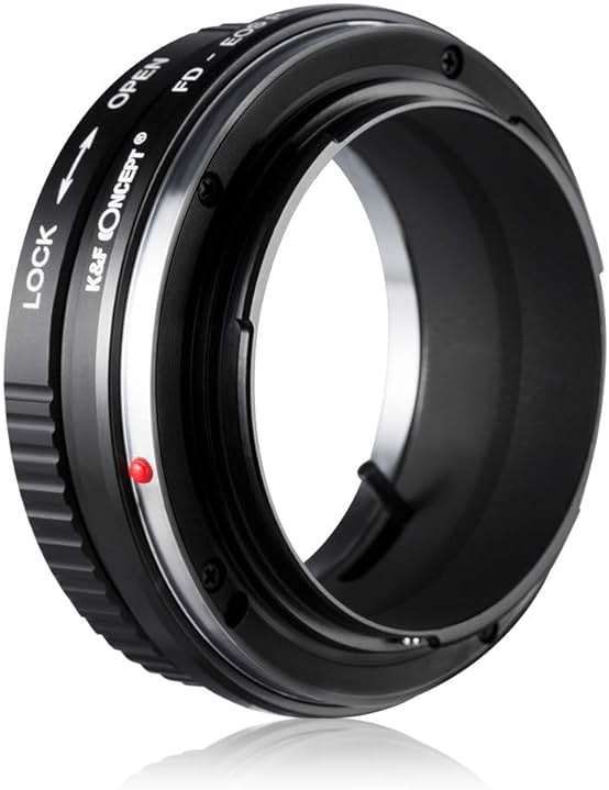 K&F Concept Lens Mount Adapter for Canon FD FL Lens to Canon EOS R Camera Body - Image 4