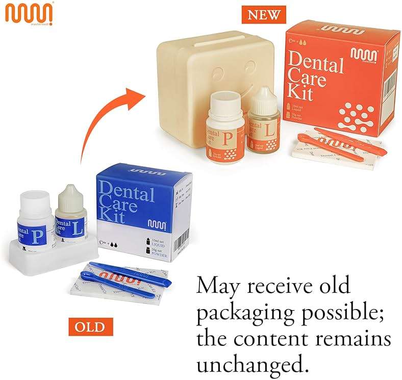 Zinc Oxide Eugenol Dental Cement Kit for Crowns, Bridges & Fillings | Includes Powder, Liquid & Mixing Accessories - Image 7