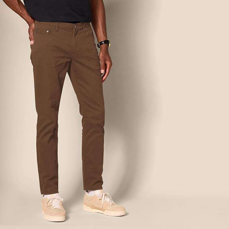 Amazon Essentials Men's 5-Pocket Stretch Twill Casual Pants - Image 2