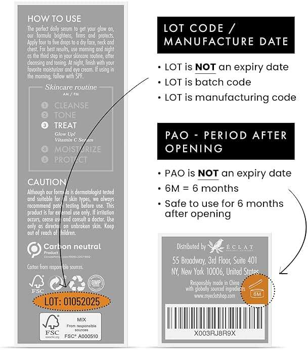 Eclat Skincare Vitamin C Serum - Skin Care for Dark Spots, Vitamin C Serum for Face with Hyaluronic Acid, Ferulic Acid, & Vit E - Anti Aging and Skin Brightening Vit C Formula for Face Care 1 Fl Oz - Image 8