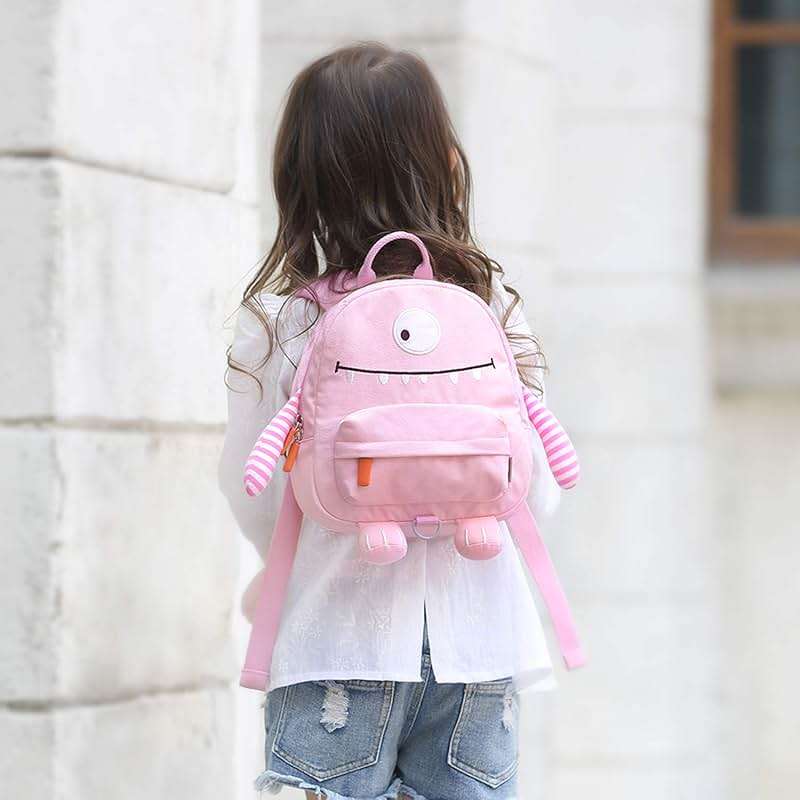 GAGAKU Toddler Backpack with Leash - Mini Kids Backpacks for Girls 2-5 Years Child Safety Backpack 3D Cartoon Animal Anti-Lost Preschool Backpack - Pink - Image 6