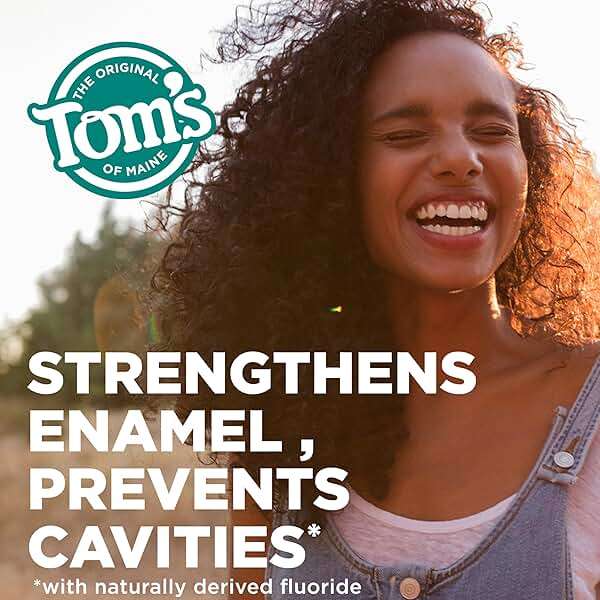 Tom's of Maine Whole Care Natural Toothpaste with Fluoride, Peppermint, 4 oz. 3-Pack (Packaging May Vary) - Image 7