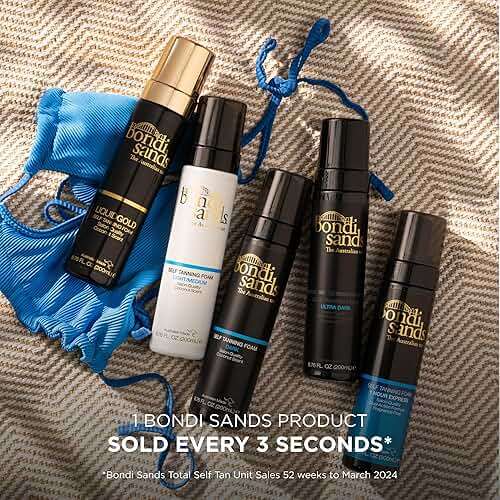 Bondi Sands Liquid Gold Self Tanning Foam | Lightweight + Quick Dry Foam Enriched with Argan Oil, Provides a Hydrated Streak-Free Tan | 6.76 Oz/200 mL - Image 6
