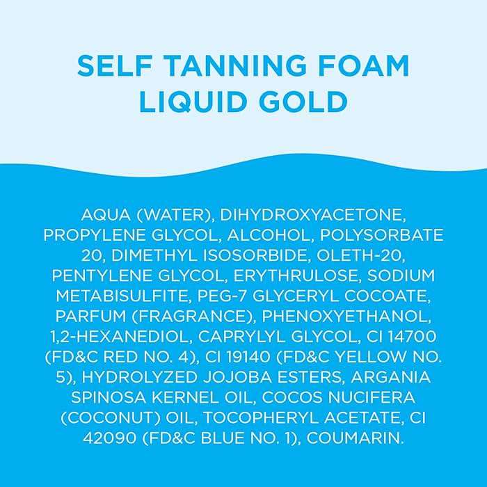 Bondi Sands Liquid Gold Self Tanning Foam | Lightweight + Quick Dry Foam Enriched with Argan Oil, Provides a Hydrated Streak-Free Tan | 6.76 Oz/200 mL - Image 9