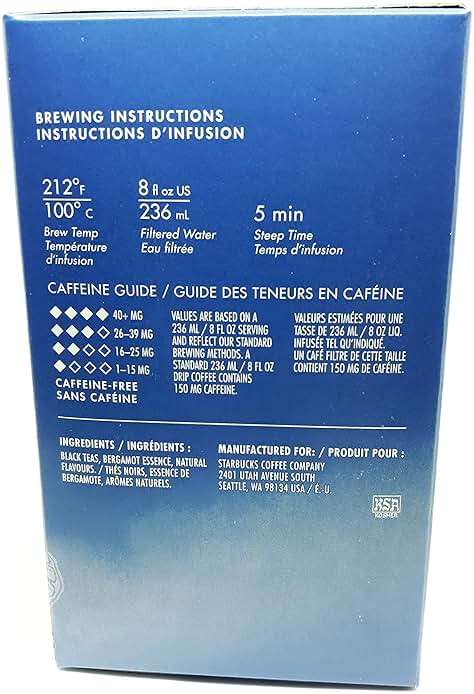Teavana Earl Grey Tea (Box of 24) - Image 3