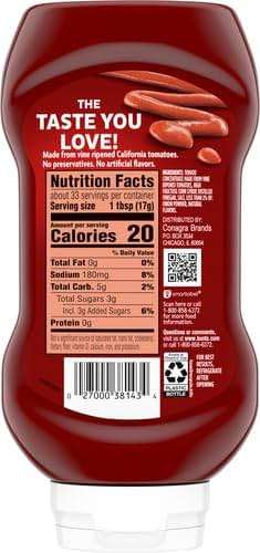 Hunt's Tomato Ketchup, 20 oz - Image 2
