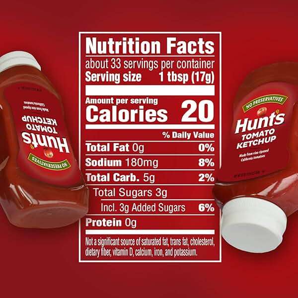 Hunt's Tomato Ketchup, 20 oz - Image 9