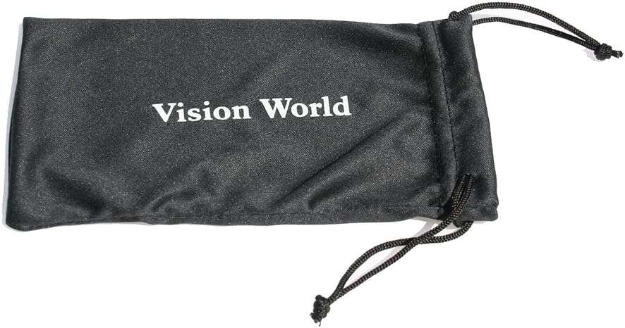 V.W.E. Bifocal Metal Tear Drop Reading Glasses - Big Lens Spring Hinge Square Reader - Clear lens - Image 5