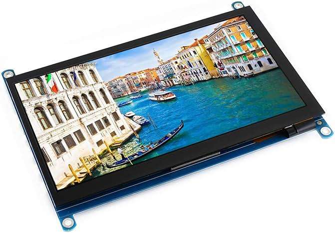 Waveshare 7inch HDMI LCD (H) 1024x600 IPS Capacitive Touch Screen LCD Display HDMI Module for Raspberry Pi, Jetson Nano, BB Black, Banana Pi, Microsoft XBOX360 and Nintendo Switch - Image 8