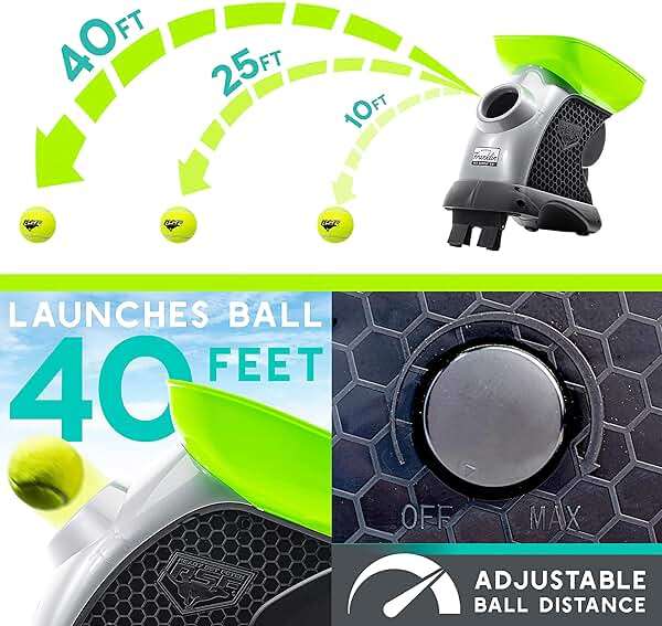 Franklin Pet Supply Ready Set Fetch Automatic Tennis Ball Launcher Dog Toy - Authentic Tennis Ball Thrower - Launchesup to 40' - Interactive Pet Toy - Image 7