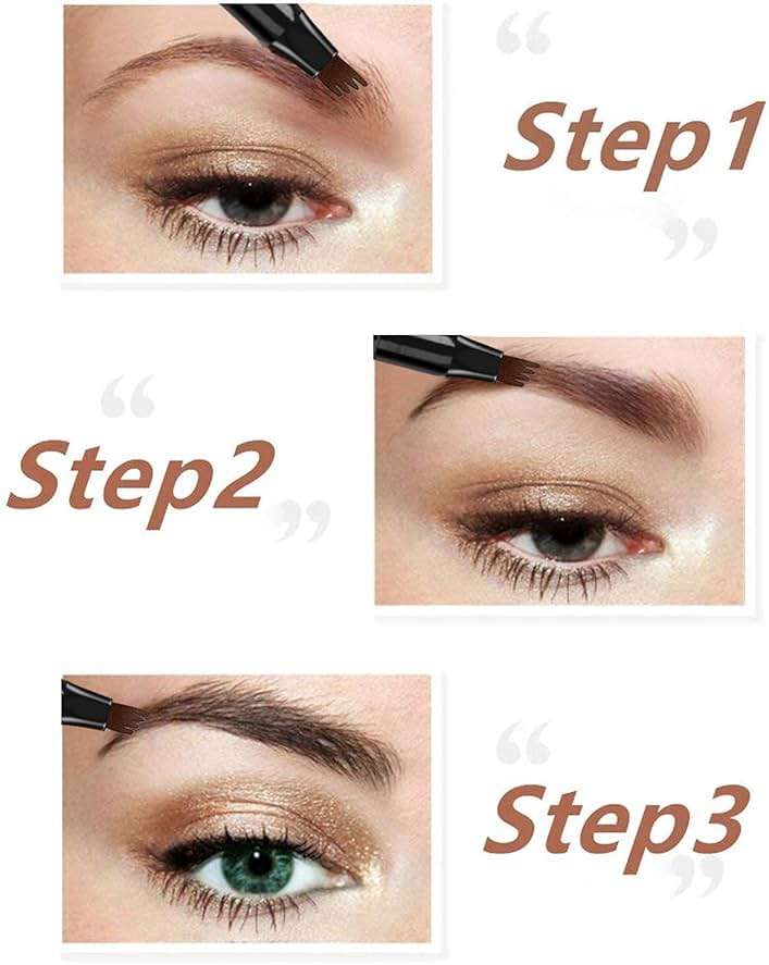 iMethod Eyebrow Pen - iMethod Eye Brown Makeup, Eyebrow Pencil with a Micro-Fork Tip Applicator Creates Natural Looking Brows Effortlessly and Stays on All Day, Light Brown - Image 3