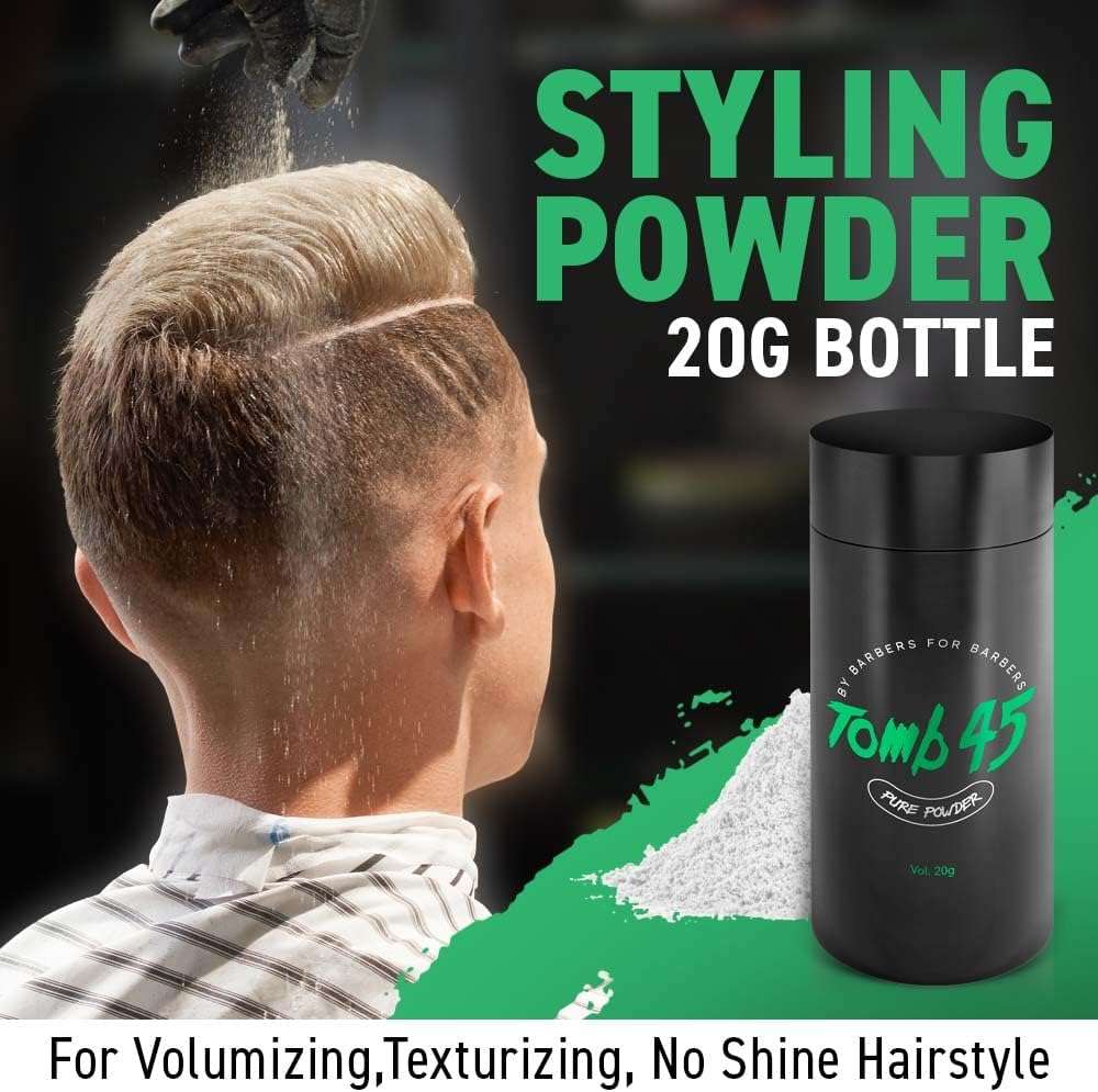 Tomb45 Pure Powder for Hair Styling, Texturizing & Volumizing Powder with Natural Matte Finish - Image 2