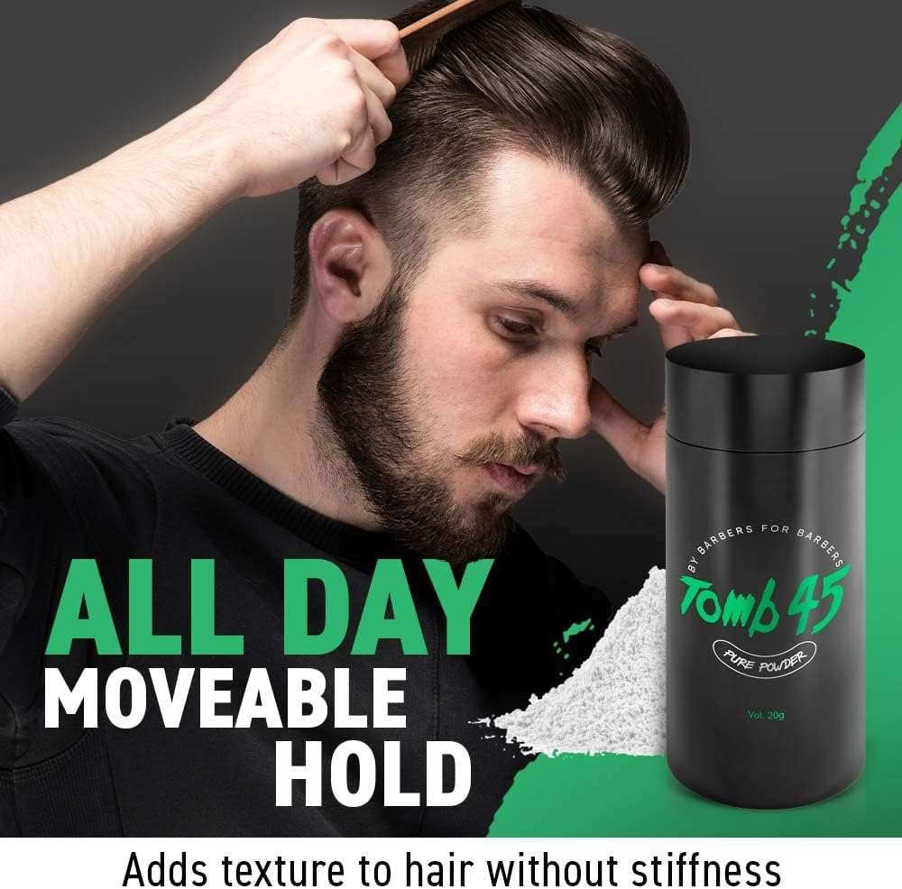 Tomb45 Pure Powder for Hair Styling, Texturizing & Volumizing Powder with Natural Matte Finish - Image 4