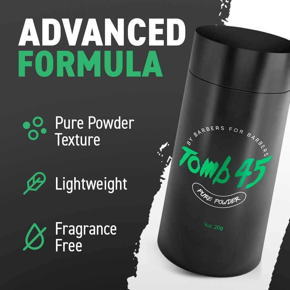 Tomb45 Pure Powder for Hair Styling, Texturizing & Volumizing Powder with Natural Matte Finish - Image 5