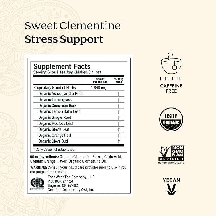Yogi Tea Stress Relief & Herbal Tea Variety Pack - 16 Bags per Pack (6 Packs) - Organic Herbal Sampler - Includes Bedtime, Kava Stress Relief, Soothing Caramel Bedtime & More - Image 7