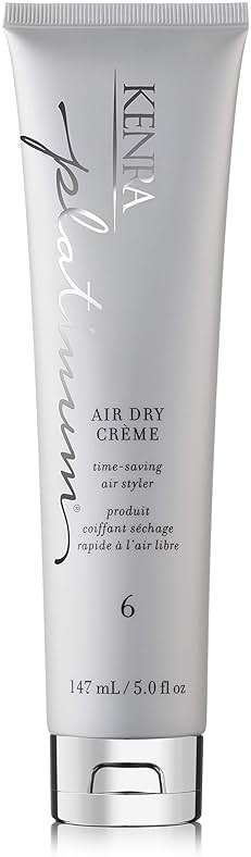 Kenra Platinum Air Dry Crème 6 | Time-Saving Air Styler | Enhances Natural Body | Tames Frizz With Delicate Hold | Natural, Product Free Finish | All Hair Types - Image 1