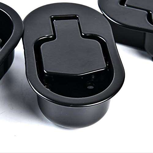 Bestdealing 2 Pack Metal Recliner Replacement Parts Durable Metal Handle Recliner Chair Sofa Couch Release Lever Replacement Pull Handle Black Suite Recliner Fit for Ashley and Major etc - Image 4