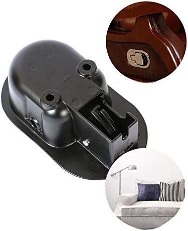 Bestdealing 2 Pack Metal Recliner Replacement Parts Durable Metal Handle Recliner Chair Sofa Couch Release Lever Replacement Pull Handle Black Suite Recliner Fit for Ashley and Major etc - Image 5