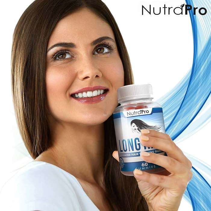 NutraPro Long Hair Gummies – Anti-Hair Loss Supplement for Faster Hair Growth of Weak, Thinning Hair – Grow Long Thick Hair & Increase Hair Volume with Biotin and 10 Hair Vitamins.for Men and Women. - Image 7