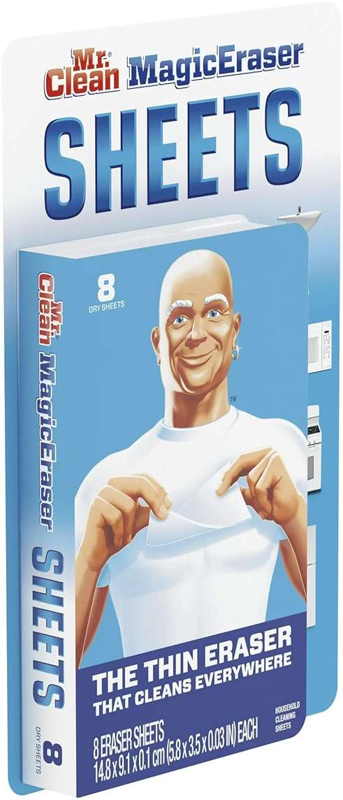 Mr. Clean 24376040 Mr Clean Magic Eraser Sheets Original 1-Pack (90618) - Image 2