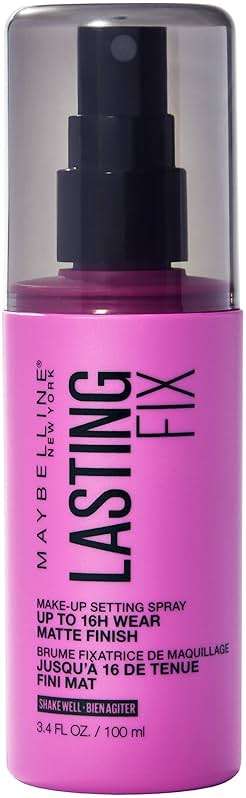 Maybelline New York Facestudio Lasting Fix Makeup Setting Spray, Matte Finish, 3.4 fl. oz. - Image 1