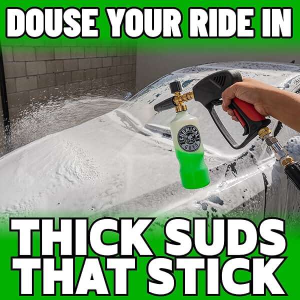 Chemical Guys 16-Piece Arsenal Builder Car Wash Kit with Foam Cannon, Bucket, and 6 x 16 oz Care Chemicals - Car Detailing Kit Works with Pressure Washers, Trucks, SUVs, Motorcycles, and More - Image 3