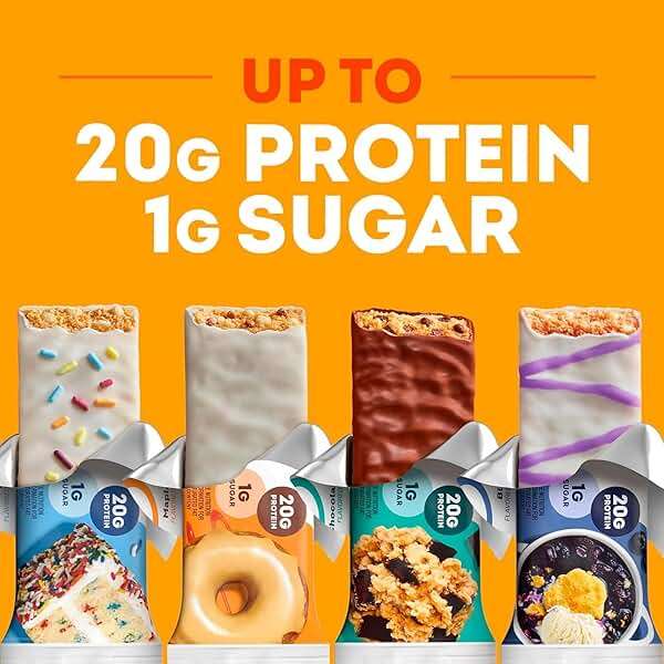 ONE Protein Bars, Peanut Butter Cup, Gluten Free with 20g Protein and 1g Sugar, Pantry Staples, 2.12 oz (12 Count) - Image 7